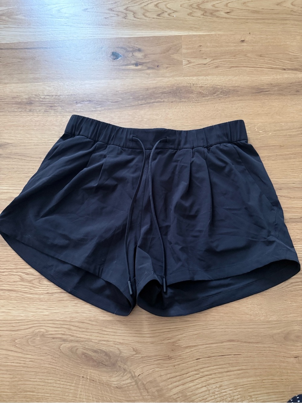 Black lululemon shorts